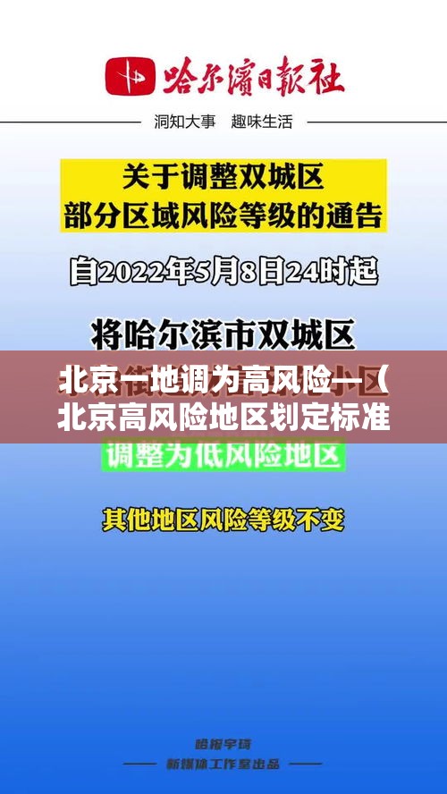 北京一地调为高风险—（北京高风险地区划定标准）