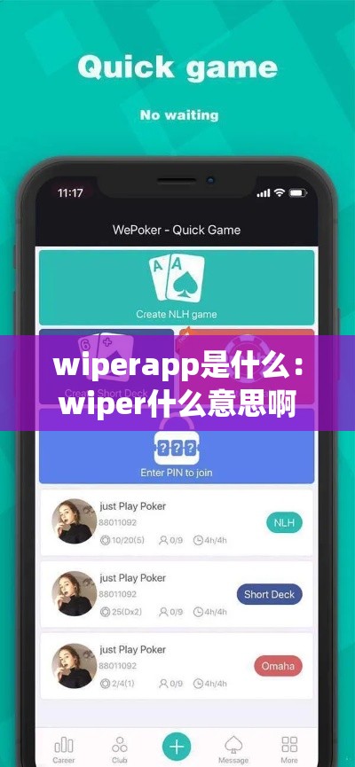 wiperapp是什么：wiper什么意思啊