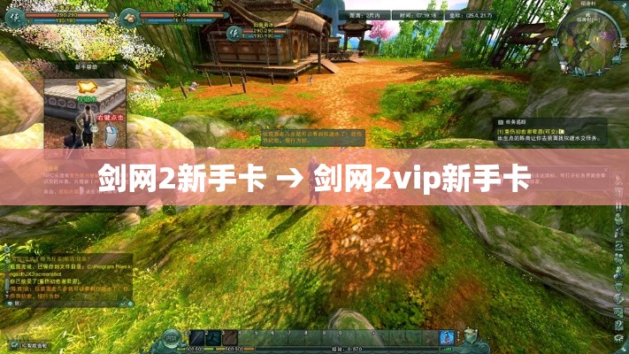 剑网2新手卡 → 剑网2vip新手卡