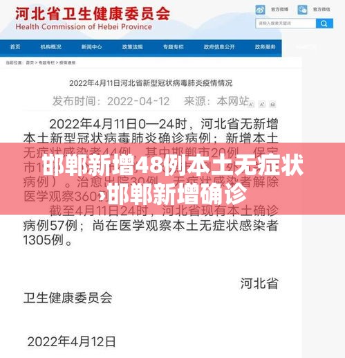 邯郸新增48例本土无症状›邯郸新增确诊