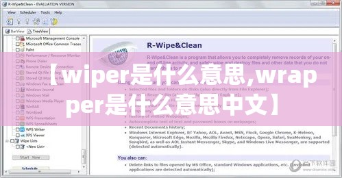 【wiper是什么意思,wrapper是什么意思中文】