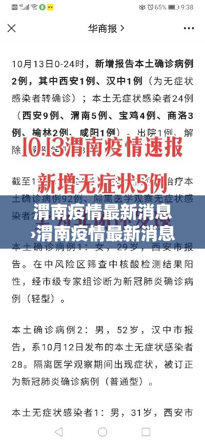 渭南疫情最新消息›渭南疫情最新消息今天