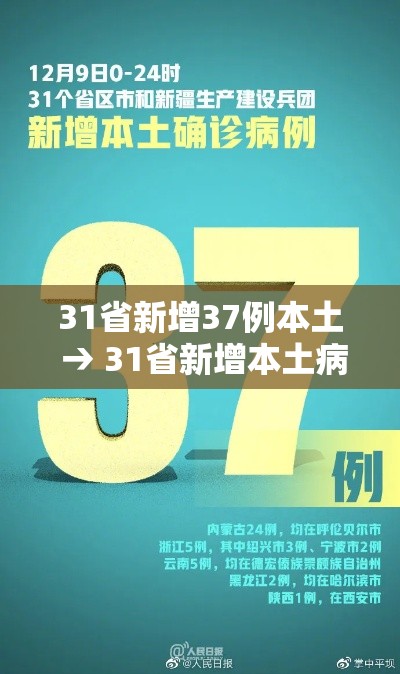 31省新增37例本土 → 31省新增本土病例33+10
