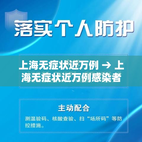 上海无症状近万例 → 上海无症状近万例感染者