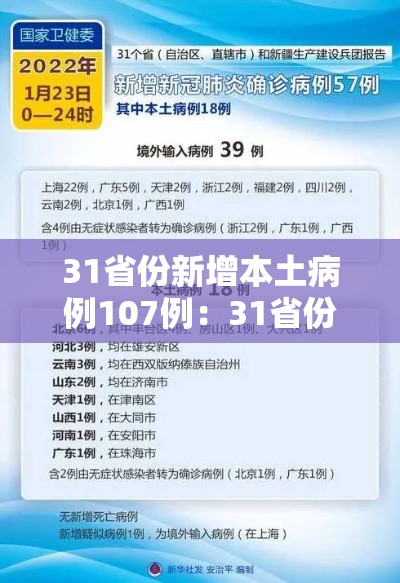 31省份新增本土病例107例：31省份新增本土病例94例19216811