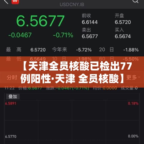 【天津全员核酸已检出77例阳性·天津 全员核酸】
