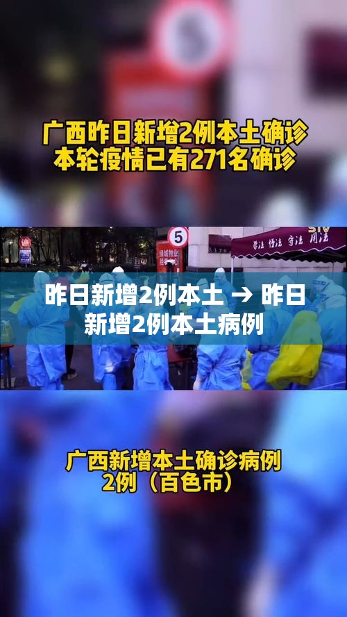 昨日新增2例本土 → 昨日新增2例本土病例 昨日新增2例本土 → 昨日新增2例本土病例