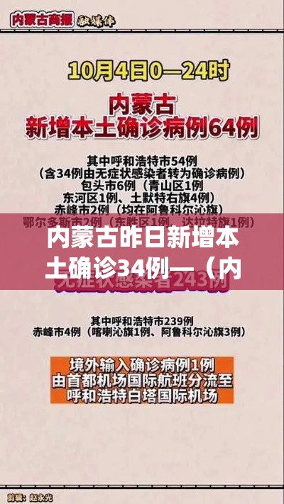 内蒙古昨日新增本土确诊34例—(内蒙古新增1例本土确诊g) 内蒙古昨日新增本土确诊34例—(内蒙古新增1例本土确诊g)