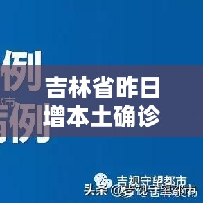 吉林省昨日增本土确诊19例›吉林省新增本地确诊病例行动轨迹