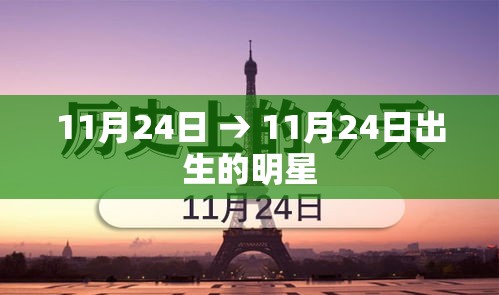 11月24日 → 11月24日出生的明星