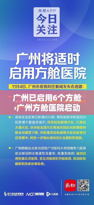 广州已启用6个方舱›广州方舱医院启动预案