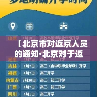 【北京市对返京人员的通知·北京对于返京人员政策】 【北京市对返京人员的通知·北京对于返京人员政策】