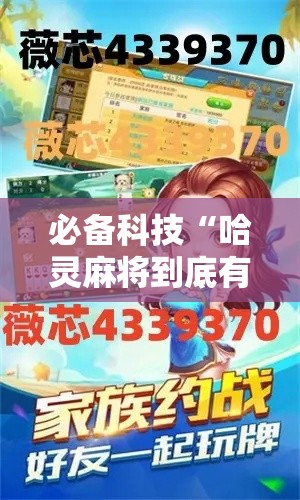 必备科技“哈灵麻将到底有没有挂”透视开挂辅助教程