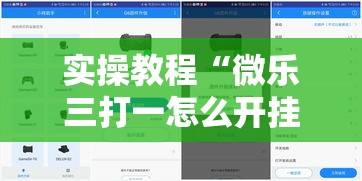 实操教程“微乐三打一怎么开挂”科技辅助神器手机版教程