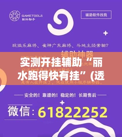 实测开挂辅助“丽水跑得快有挂”(透视挂)辅助透视教程