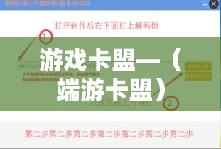 游戏卡盟—（端游卡盟）