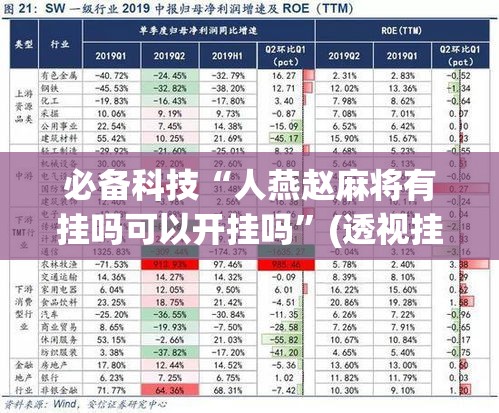 必备科技“人燕赵麻将有挂吗可以开挂吗”(透视挂)辅助透视教程
