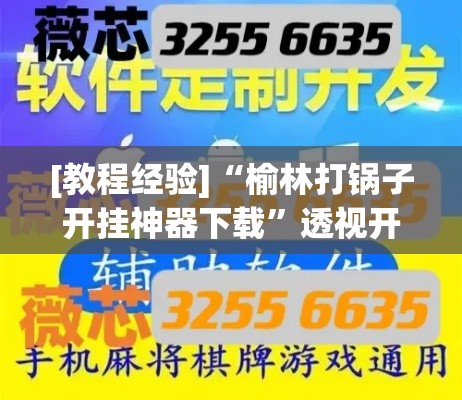 [教程经验]“榆林打锅子开挂神器下载”透视开挂辅助教程