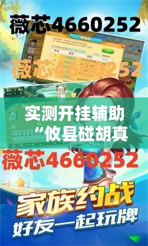 实测开挂辅助“攸县碰胡真的有挂吗”科技辅助神器手机版教程