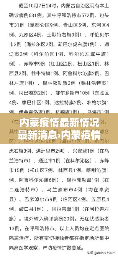 内蒙疫情最新情况最新消息›内蒙疫情实时动态最新消息