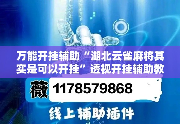 万能开挂辅助“湖北云雀麻将其实是可以开挂”透视开挂辅助教程