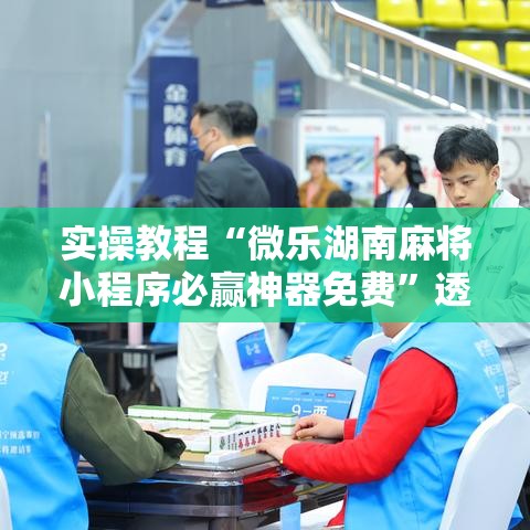 实操教程“微乐湖南麻将小程序必赢神器免费	”透视开挂辅助教程