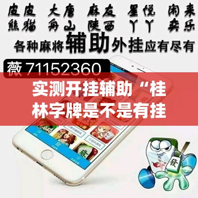 实测开挂辅助“桂林字牌是不是有挂”(透视挂)辅助透视教程