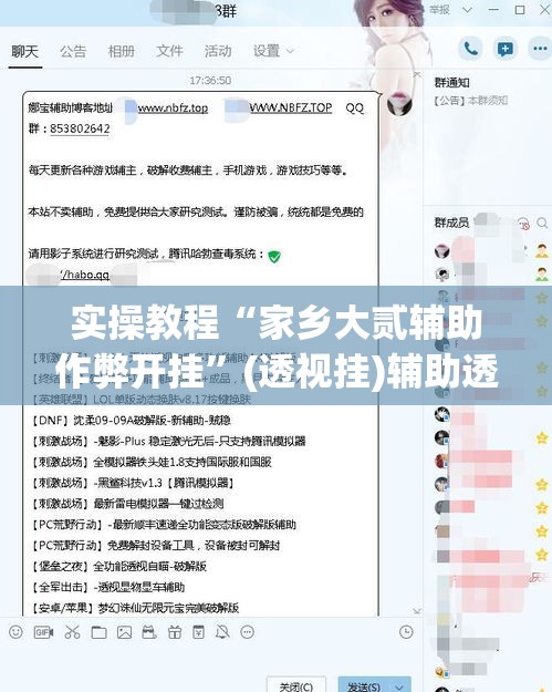 实操教程“家乡大贰辅助作弊开挂”(透视挂)辅助透视教程
