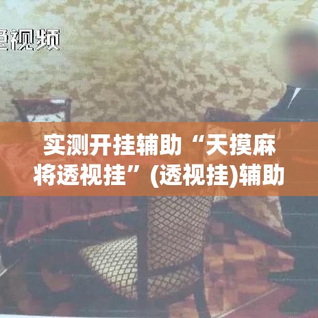 实测开挂辅助“天摸麻将透视挂”(透视挂)辅助透视教程