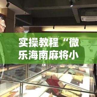 实操教程“微乐海南麻将小程序必赢神器”透视开挂辅助教程