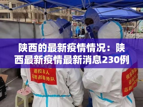 陕西的最新疫情情况：陕西最新疫情最新消息230例