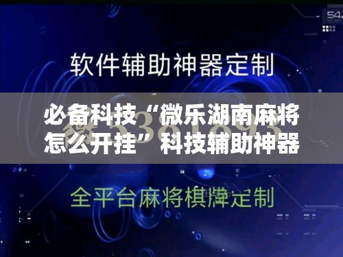 必备科技“微乐湖南麻将怎么开挂”科技辅助神器手机版教程