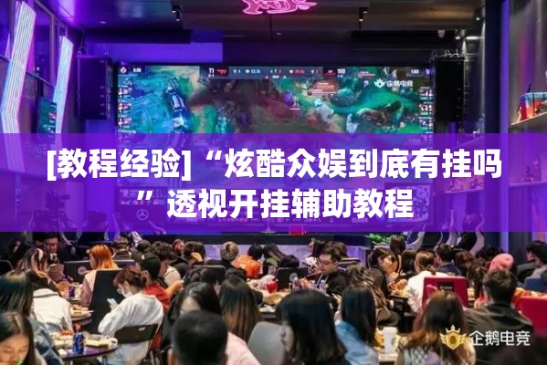 [教程经验]“炫酷众娱到底有挂吗	”透视开挂辅助教程