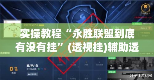 实操教程“永胜联盟到底有没有挂	”(透视挂)辅助透视教程