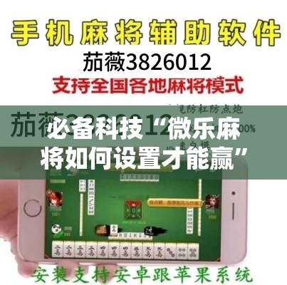 必备科技“微乐麻将如何设置才能赢”透视开挂辅助教程