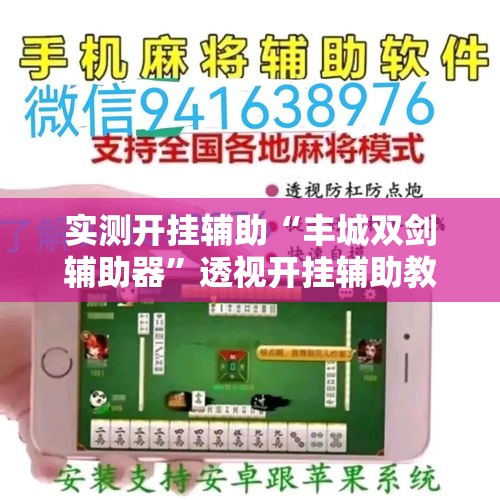 实测开挂辅助“丰城双剑辅助器”透视开挂辅助教程