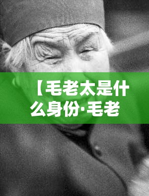 【毛老太是什么身份·毛老太是被谁感染的】