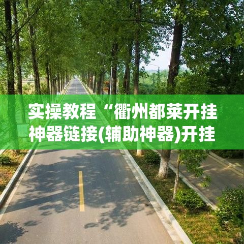 实操教程“衢州都莱开挂神器链接(辅助神器)开挂详细教程 实操教程“衢州都莱开挂神器链接(辅助神器)开挂详细教程