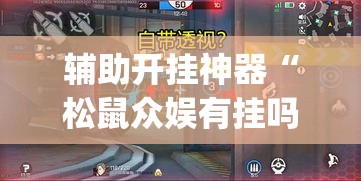 辅助开挂神器“松鼠众娱有挂吗”(透视挂)辅助透视教程