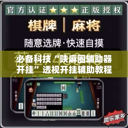 必备科技“陕麻圈辅助器开挂”透视开挂辅助教程