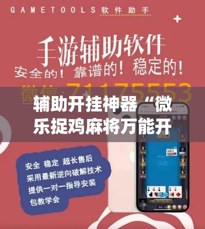 辅助开挂神器“微乐捉鸡麻将万能开挂器(辅助神器)开挂详细教程
