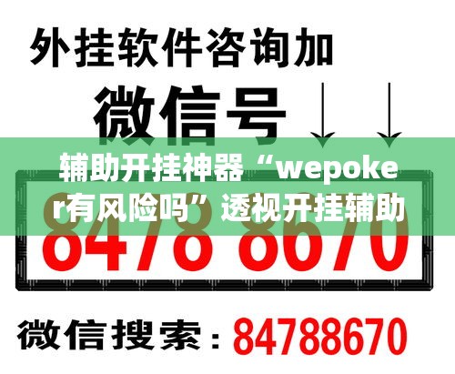 辅助开挂神器“wepoker有风险吗”透视开挂辅助教程