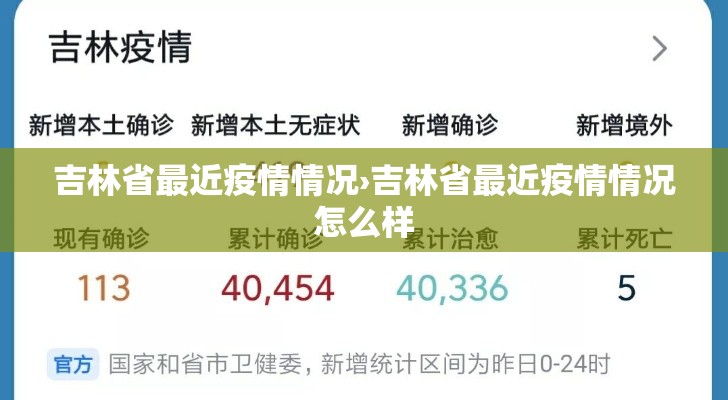 吉林省最近疫情情况›吉林省最近疫情情况怎么样 吉林省最近疫情情况›吉林省最近疫情情况怎么样