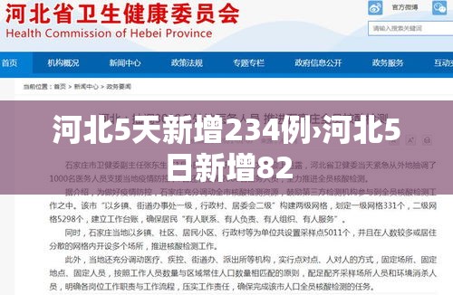 河北5天新增234例›河北5日新增82