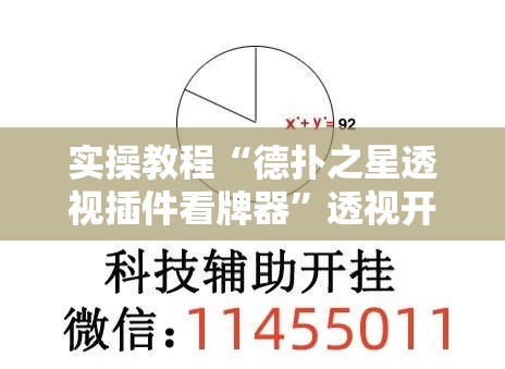 实操教程“德扑之星透视插件看牌器”透视开挂辅助教程