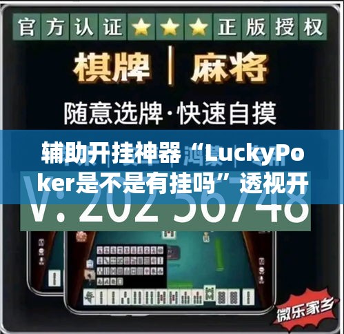 辅助开挂神器“LuckyPoker是不是有挂吗”透视开挂辅助教程
