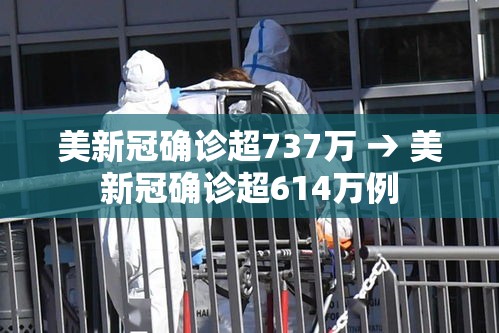 美新冠确诊超737万 → 美新冠确诊超614万例 美新冠确诊超737万 → 美新冠确诊超614万例