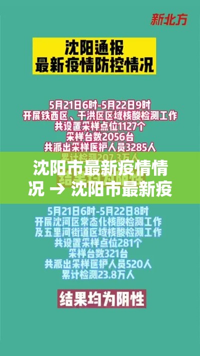 沈阳市最新疫情情况 → 沈阳市最新疫情情况最新消息 沈阳市最新疫情情况 → 沈阳市最新疫情情况最新消息