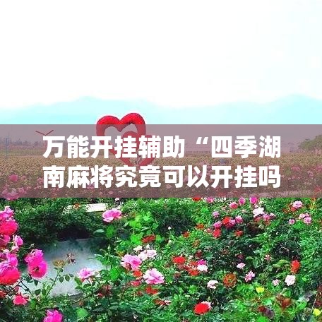 万能开挂辅助“四季湖南麻将究竟可以开挂吗”透视开挂辅助教程