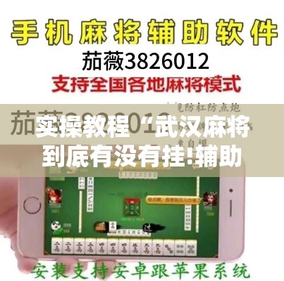 实操教程“武汉麻将到底有没有挂!辅助神器插件下载